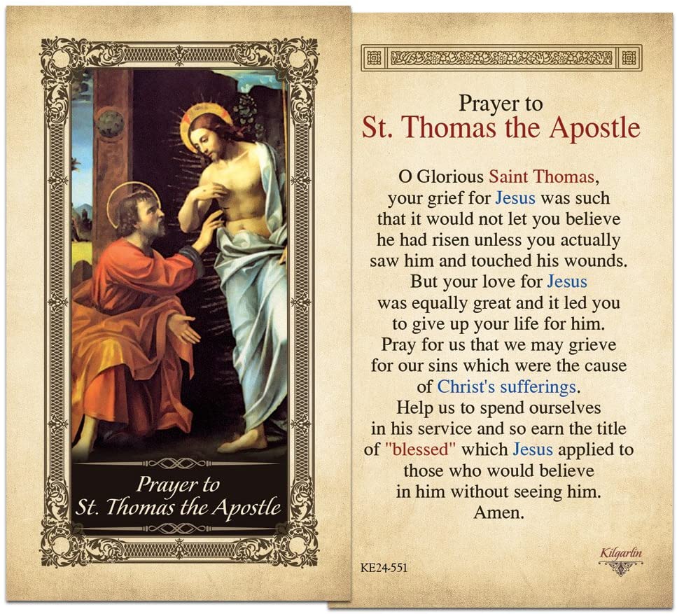Saint of the Month: St. Thomas the Apostle – St. Ignatius Parish ...